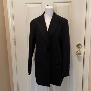 Black lined blazer